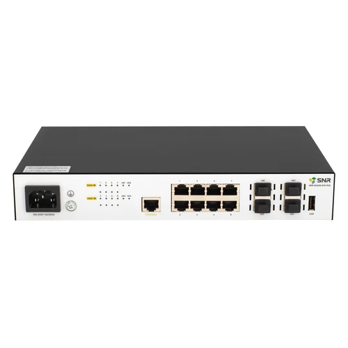 Управляемый PoE коммутатор уровня 2+ SNR-S5210G-8TX-POE