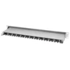 Коммутационная панель SNR, 19" экранированная, 1U, 24 порта, cat.5e, горизонтальная заделка