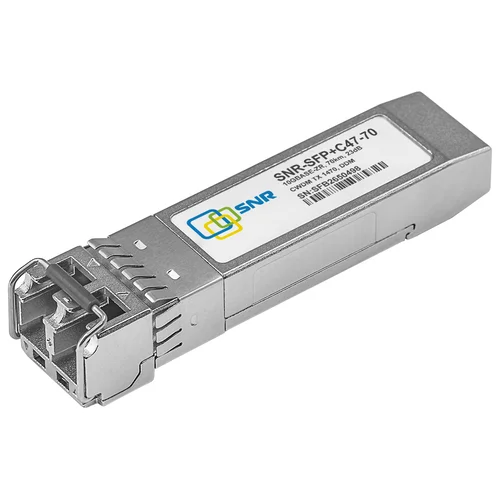 Модуль SFP+ CWDM оптический, дальность до 70км (23dB), 1470нм