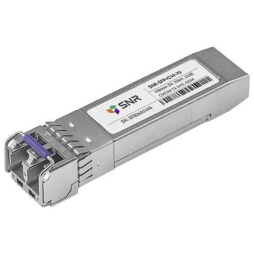 Модуль SFP+ CWDM оптический, дальность до 70км (23dB), 1490нм