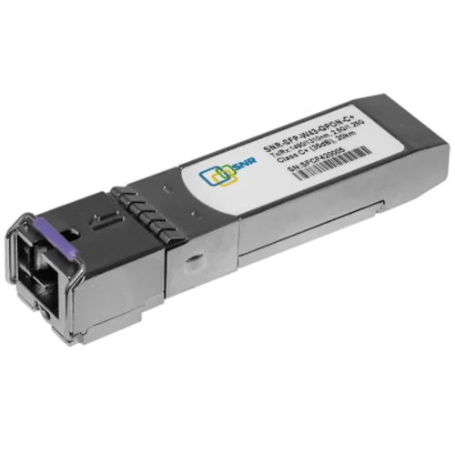 Модуль SFP WDM GPON, дальность до 20км (35dB), Tx/Rx: 1490/1310нм