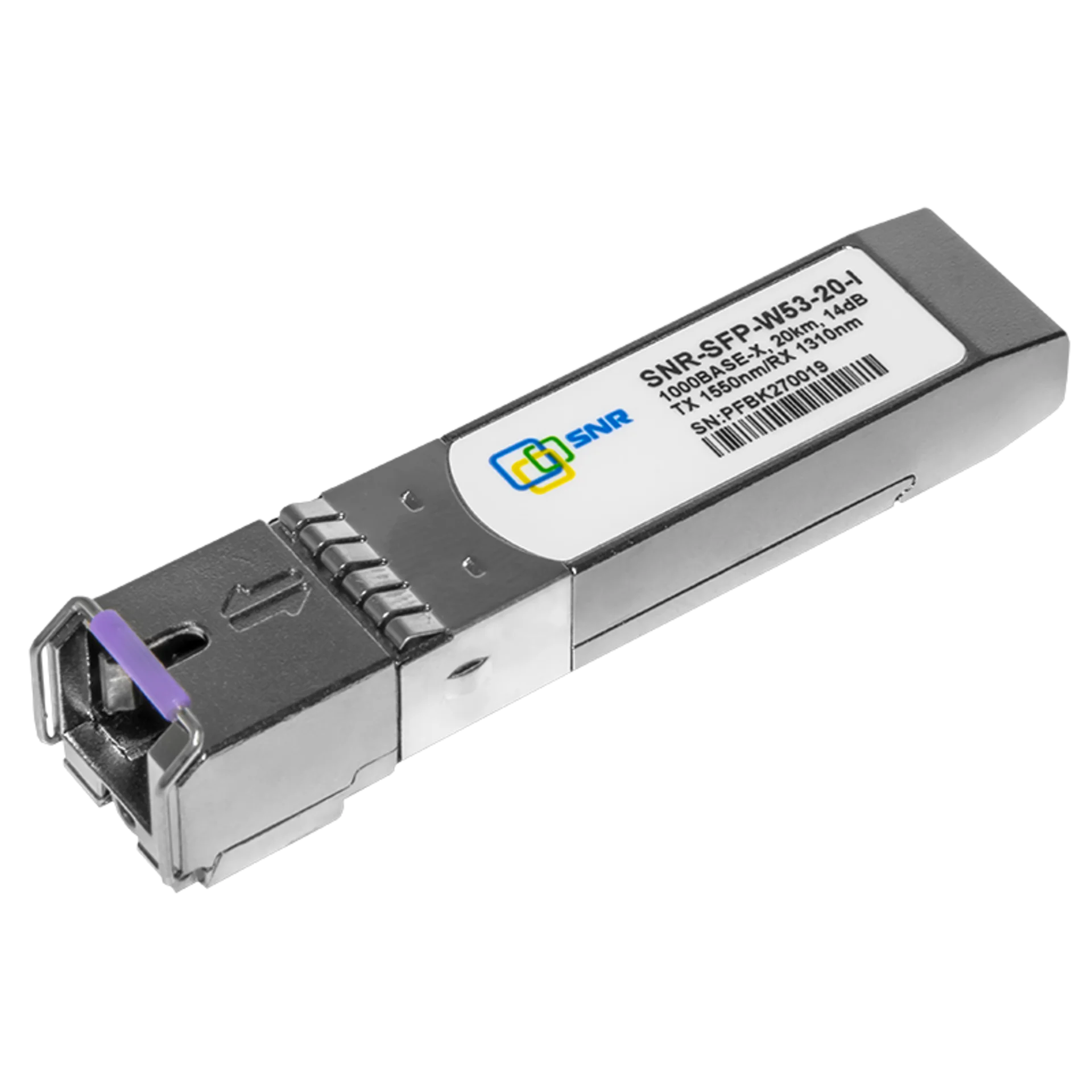 SNR-SFP-W53-20-I — купить Модуль SFP оптический, дальность до 20