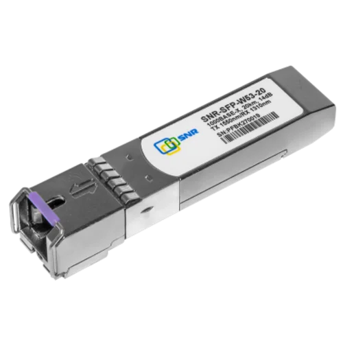 Модуль SFP WDM, дальность до 20км (14dB), 1550нм