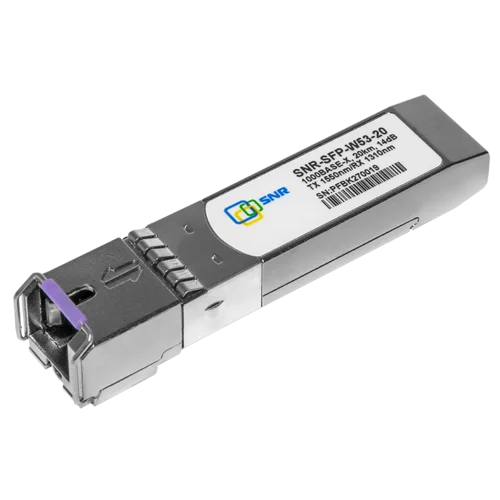 Модуль SFP WDM, дальность до 20км (14dB), 1550нм