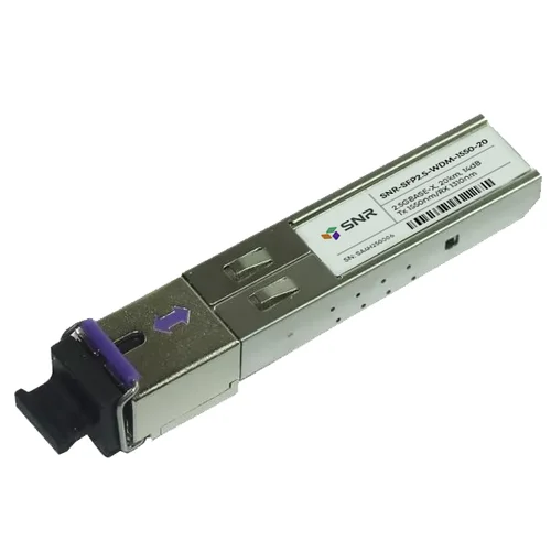 Модуль SFP 2.5G WDM, дальность до 20км (13dB), 1550нм