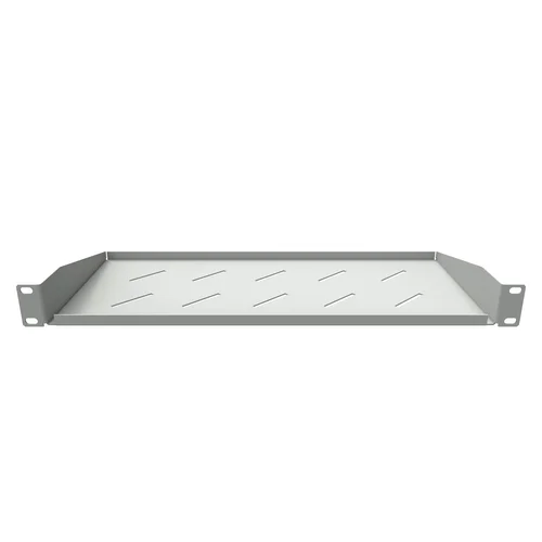 Полка консольная для шкафов глубиной 400мм, (глубина полки 200мм) распределенная нагрузка 20кг, цвет-серый (SNR-SHELF-04020-20GC)