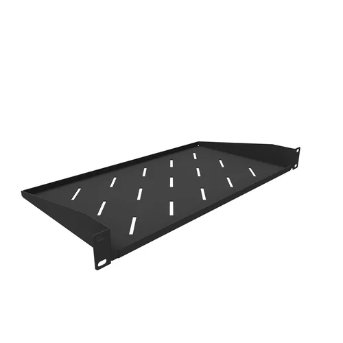 Полка консольная для шкафов глубиной 400мм, (глубина полки 250мм) распределенная нагрузка 20кг, цвет-черный (SNR-SHELF-04025-20BC)