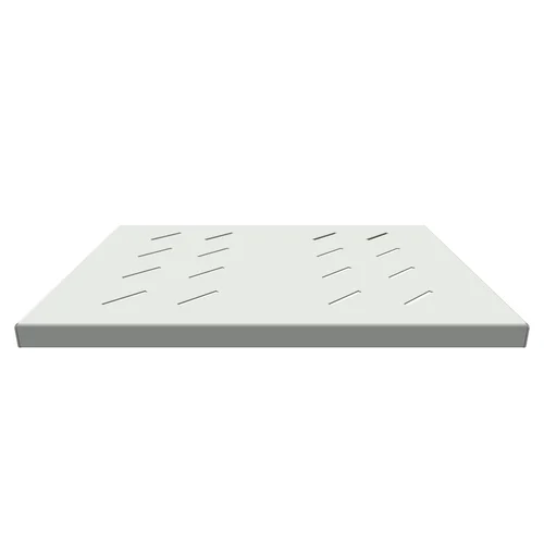 Полка стационарная усиленная для шкафов глубиной 600мм, (глубина полки 350мм) распределенная нагрузка 120кг, цвет-cерый (SNR-SHELF-06035-120G)