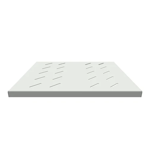 Полка стационарная усиленная для шкафов глубиной 600мм, (глубина полки 400мм) распределенная нагрузка 120кг, цвет-серый (SNR-SHELF-06040-120G)