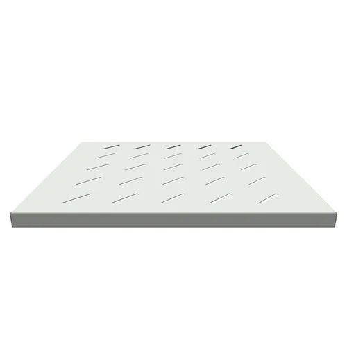 Полка стационарная для шкафов глубиной 600мм, (глубина полки 400мм) распределенная нагрузка 20кг, цвет-серый (SNR-SHELF-06040-20G)