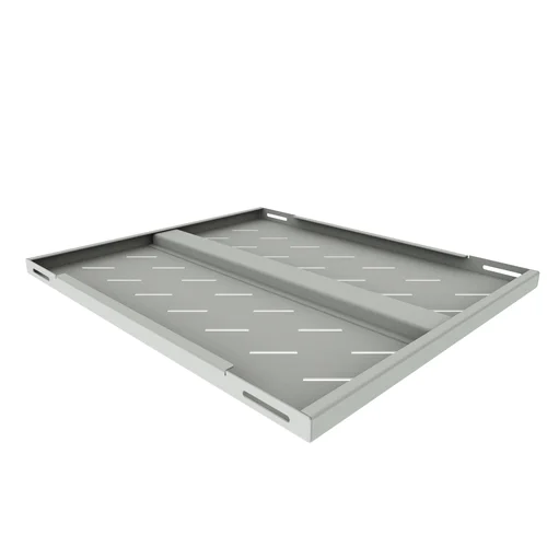 Полка стационарная усиленная для шкафов глубиной 800мм, (глубина полки 550мм) распределенная нагрузка 250кг, цвет-серый (SNR-SHELF-08055-250G)