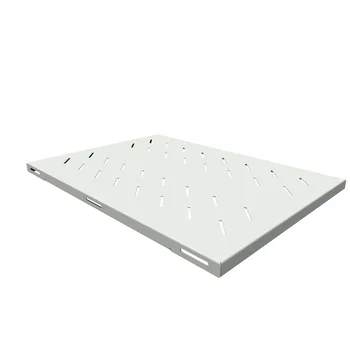 Полка стационарная усиленная для шкафов глубиной 900мм, (глубина полки 650мм) распределенная нагрузка 120кг, цвет-серый (SNR-SHELF-09065-120G)