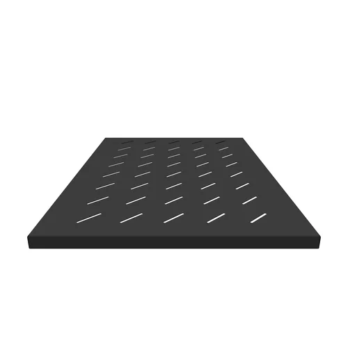 Полка стационарная для шкафов глубиной 900мм, (глубина полки 650мм) распределенная нагрузка 20кг, цвет-черный (SNR-SHELF-09065-20B)