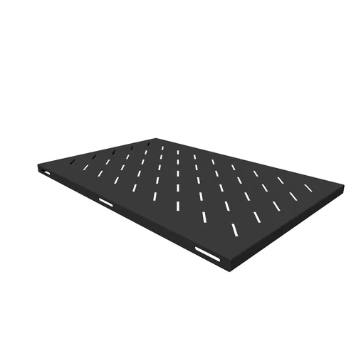 Полка стационарная для шкафов глубиной 1000мм, (глубина полки 710мм) распределенная нагрузка 20кг, цвет-черный (SNR-SHELF-10071-20B)