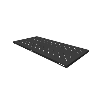 Полка стационарная усиленная для шкафов глубиной 1200мм, (глубина полки 950мм) распределенная нагрузка 120кг, цвет-черный (SNR-SHELF-12095-120B)