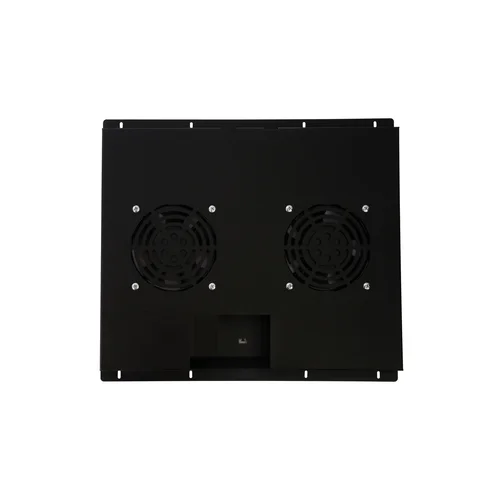 Блок вентиляторов для шкафов TFC глубиной 600мм, 2 вентилятора, черный