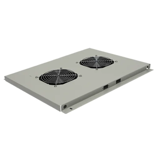 Блок вентиляторов для шкафов TFC глубиной 600мм, 2 вентилятора, серый