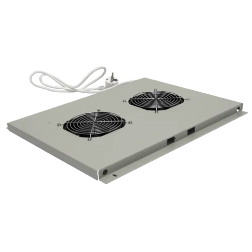 Блок вентиляторов для шкафов TFC глубиной 600мм, 2 вентилятора, серый