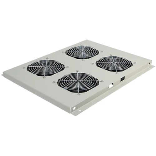 Блок вентиляторов для шкафов TFC глубиной 960мм, 4 вентилятора с терморегулятором, серый