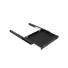 Полка 19" глубиной 550мм для клавиатуры, цвет черный