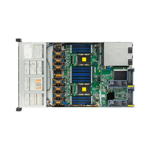 Серверная платформа SNR-SR1210RS, 1U, Scalable, DDR4, 10xHDD, резервируемый БП