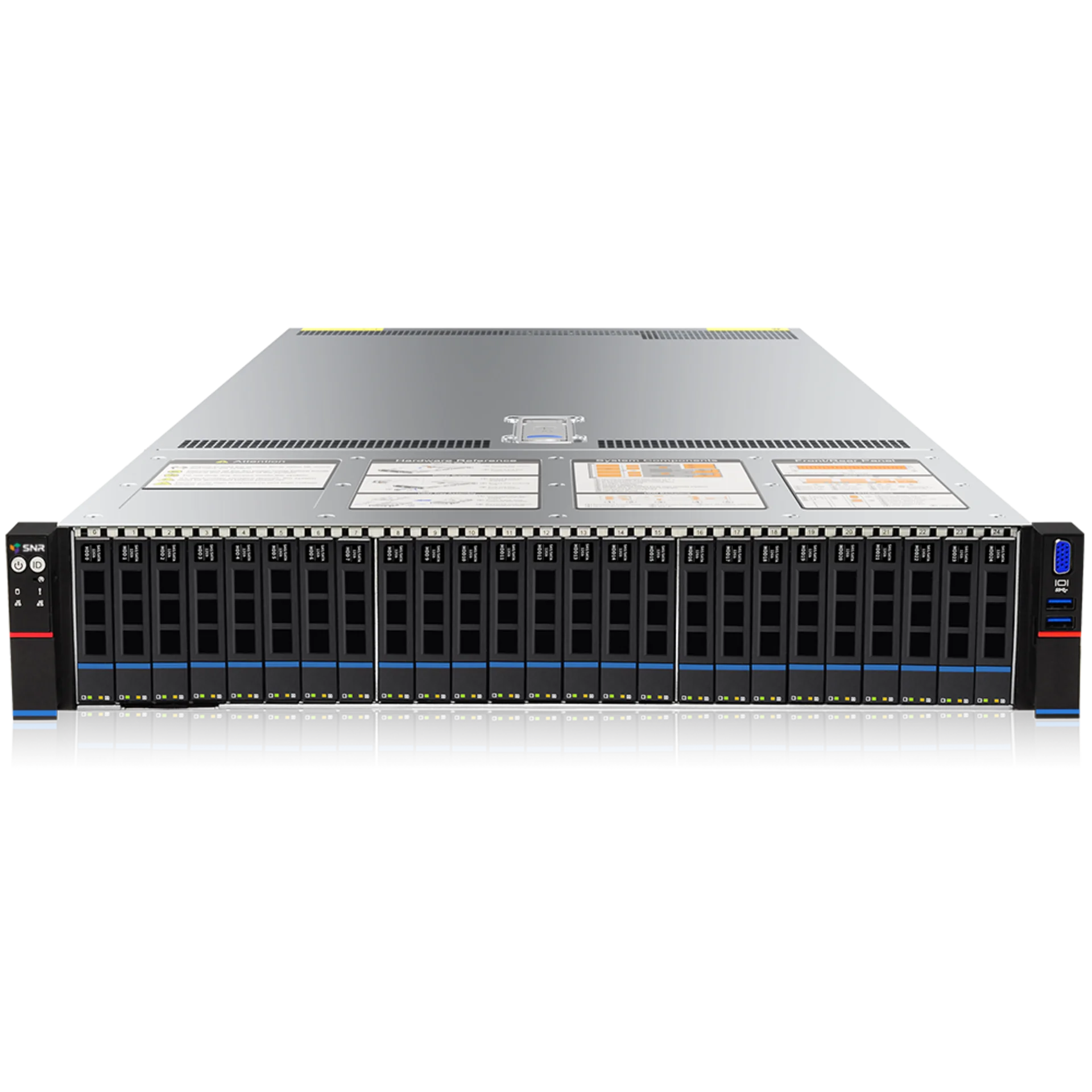 Серверная платформа SNR-SR2225RS, 2U, Scalable, DDR4, 25xHDD, резервируемый БП