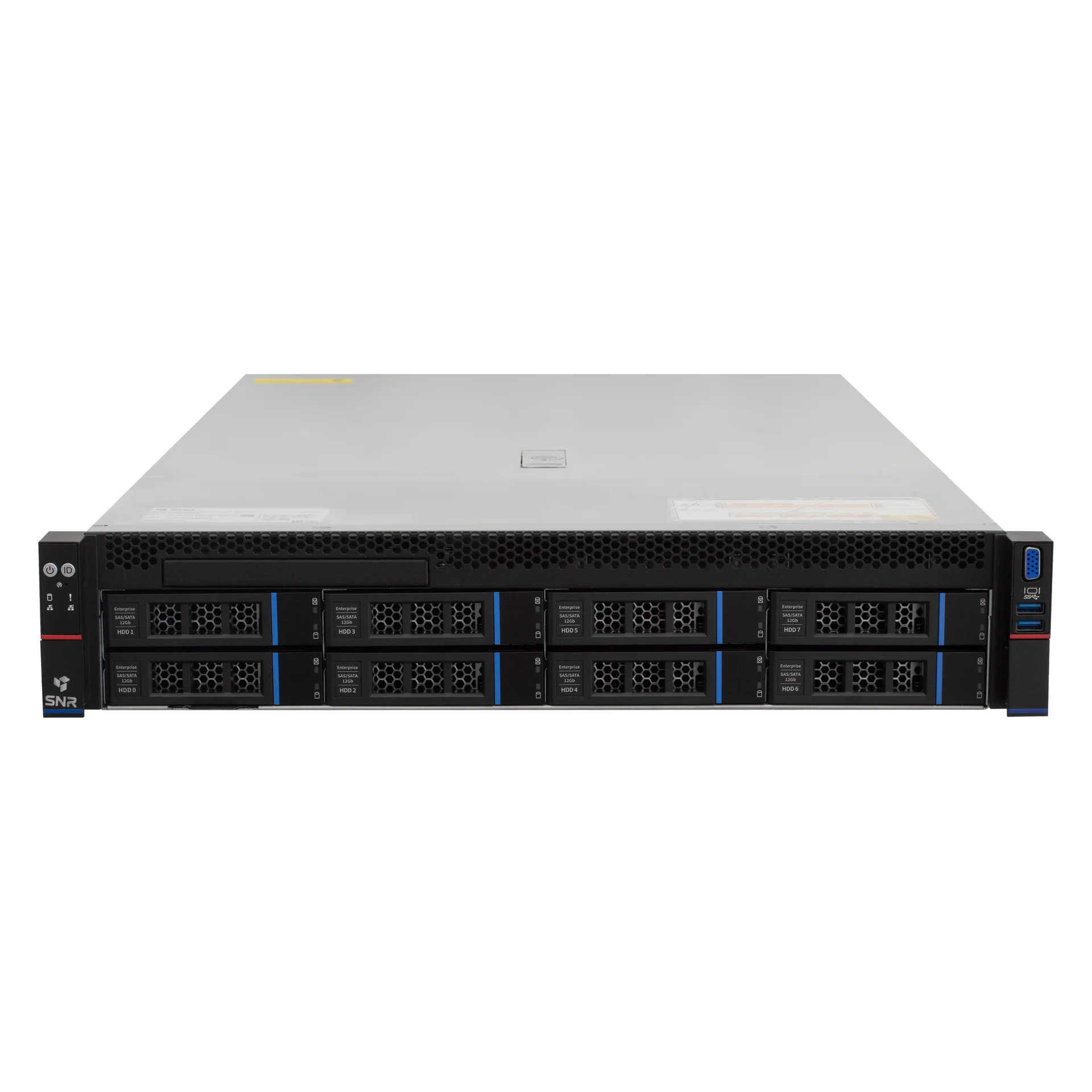 Серверная платформа SNR-SR2408RE, 2U, AMD EPYC Gen4, DDR5, 8xSATA/SAS, резервируемый БП