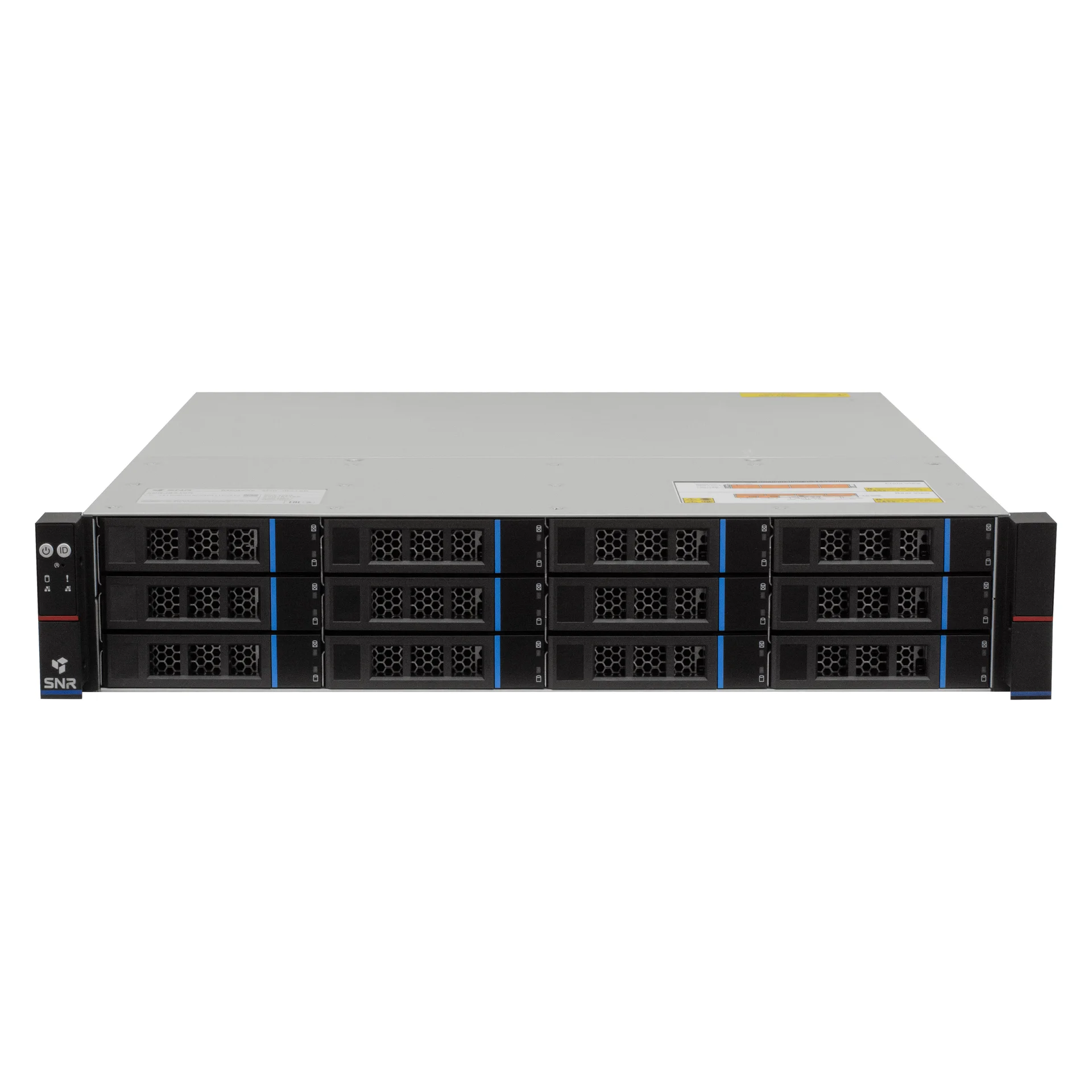 Серверная платформа SNR-SR2412RE-NV, 2U, AMD EPYC Gen4, DDR5, 12xSATA/SAS/NVMe, резервируемый БП