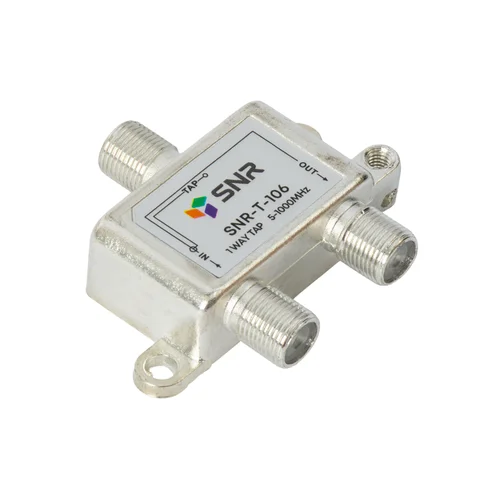 Ответвитель абонентский SNR-T-106 на 1 отвод вносимое затухание IN-TAP 6dB.
