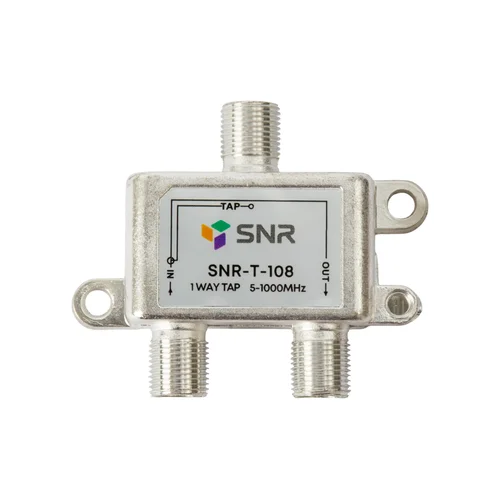 Ответвитель абонентский SNR-T-108 на 1 отвод вносимое затухание IN-TAP 8dB.
