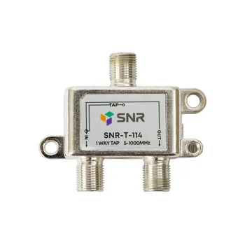 Ответвитель абонентский SNR-T-114 на 1 отвод вносимое затухание IN-TAP 14dB.