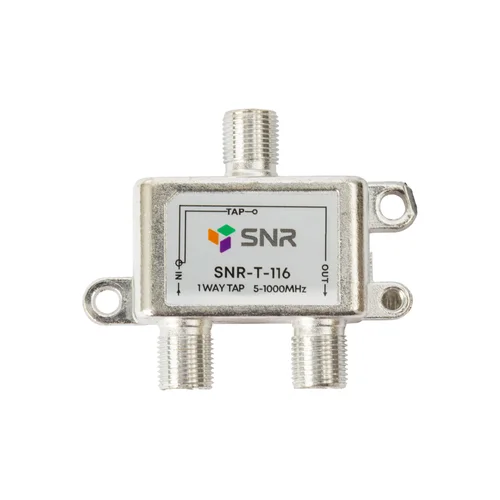 Ответвитель абонентский SNR-T-116 на 1 отвод вносимое затухание IN-TAP 16dB.