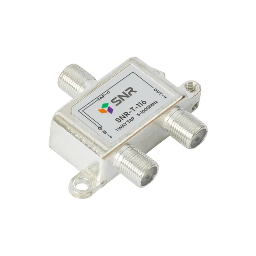 Ответвитель абонентский SNR-T-116 на 1 отвод вносимое затухание IN-TAP 16dB.