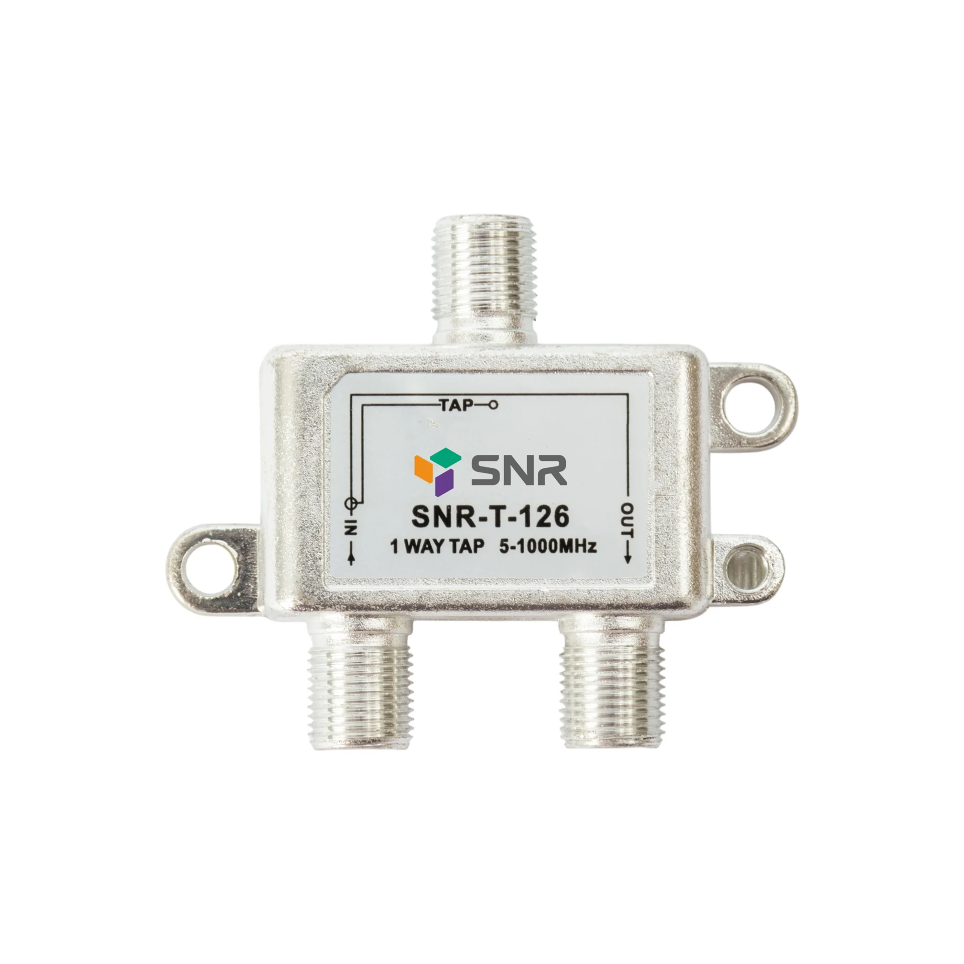 Ответвитель абонентский SNR-T-126 на 1 отвод вносимое затухание IN-TAP 26dB.