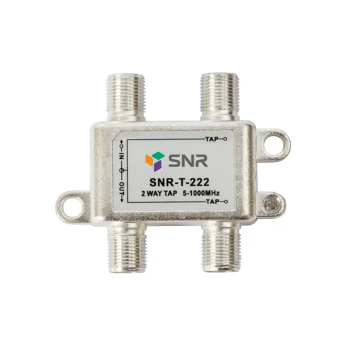 Ответвитель абонентский SNR-T-222 на 2 отвода, вносимое затухание IN-TAP 22dB.