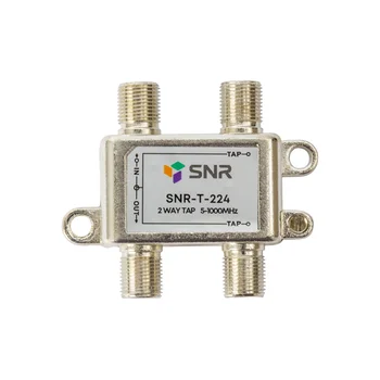 Ответвитель абонентский SNR-T-224, на 2 отвода, вносимое затухание IN-TAP 24dB.