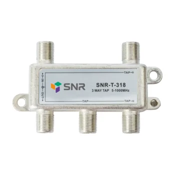 Ответвитель абонентский SNR-T-318 на 3 отвода, вносимое затухание IN-TAP 18dB.