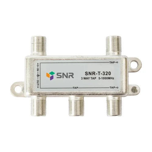 Ответвитель абонентский SNR-T-320, на 3 отвода, вносимое затухание IN-TAP 20dB.