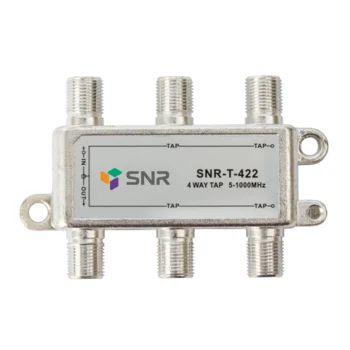 Ответвитель абонентский SNR-T-422 на 4 отвода, вносимое затухание IN-TAP 22dB.