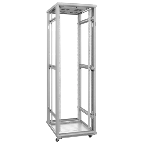 Шкаф телекоммуникационный напольный 22U 600x600мм, серия TFC (SNR-TFC-226060-GS-G) (после теста, есть следы монтажа, отсутствие коробки)