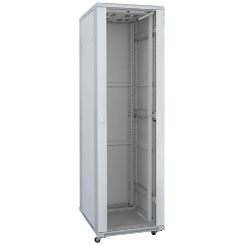 Шкаф телекоммуникационный напольный 27U 600x1000мм, серия TFC (SNR-TFC-276010-GS-G)