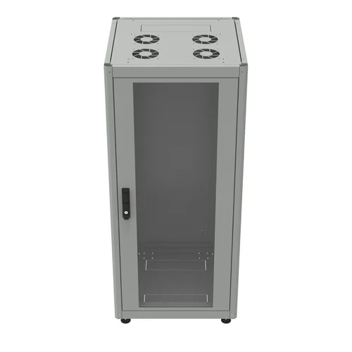 Шкаф телекоммуникационный напольный 27U 600x600мм, серия TFC (SNR-TFC-276060-GN-G)