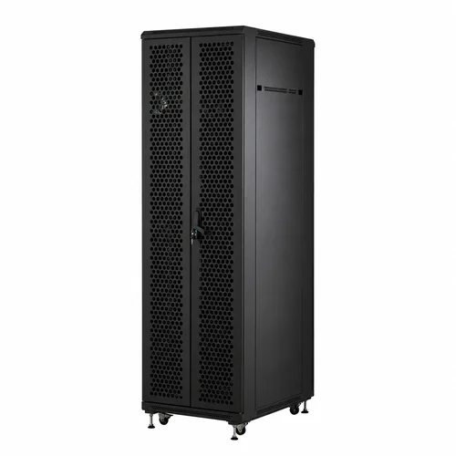 Шкаф телекоммуникационный напольный 42U 600x800мм, серия TFC (SNR-TFC-426080-CPDP-B-SF)