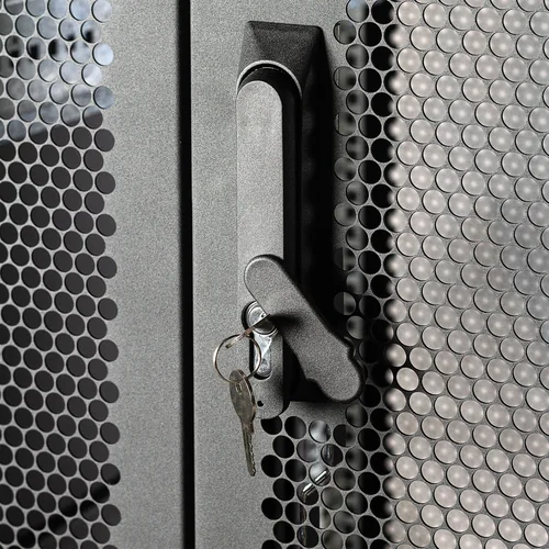 Шкаф телекоммуникационный напольный 42U 600x800мм, серия TFC (SNR-TFC-426080-CPDP-B-SF)