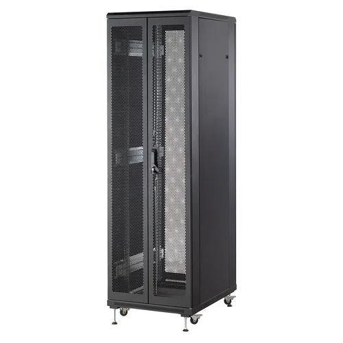 Шкаф телекоммуникационный напольный 42U 600x800мм, серия TFC (SNR-TFC-426080-CPDP-B-SF)