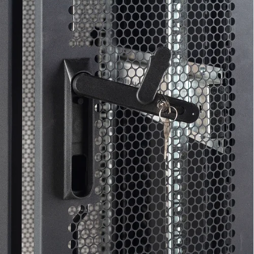 Шкаф телекоммуникационный напольный 42U 600x800мм, серия TFC (SNR-TFC-426080-CPDP-B-SF)