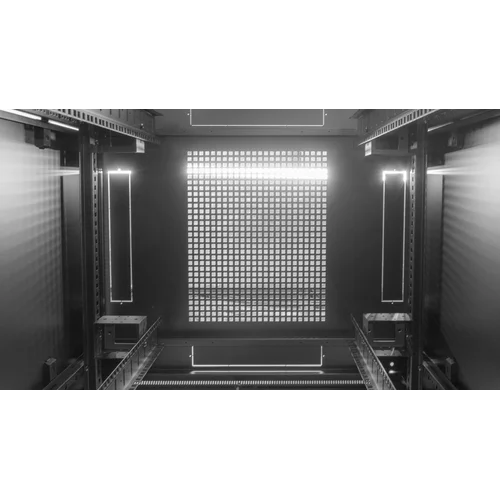 Шкаф телекоммуникационный напольный 42U 800x1000мм, серия TFC (SNR-TFC-428010-CPDP-B)