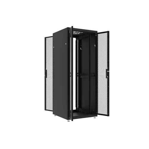 Шкаф телекоммуникационный напольный 42U 800x800мм, серия TFC (SNR-TFC-428080-DPDP-B)