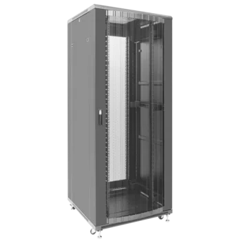 Шкаф телекоммуникационный напольный 47U 800x1000мм, серия TFC (SNR-TFC-478010-CPDP-B) (уценка)