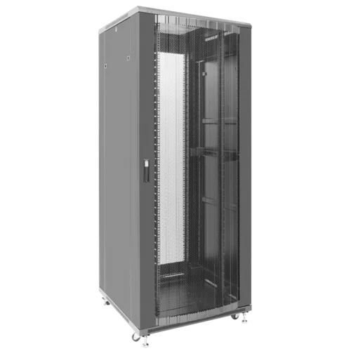 Шкаф телекоммуникационный напольный 47U 800x1000мм, серия TFC (SNR-TFC-478010-CPDP-B) (уценка)